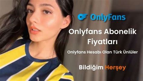 onlyfans ünlüleri|Onlyfans Hesabı Olan Türk Ünlüler